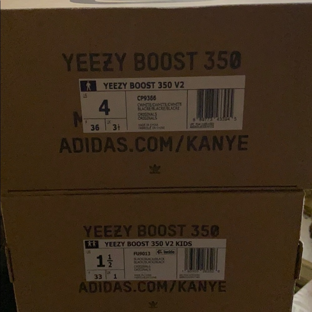 Yeezy boost 352 boxes to